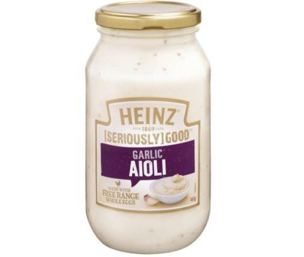 Heinz Seriously Good Garlic Aioli Jar 460g