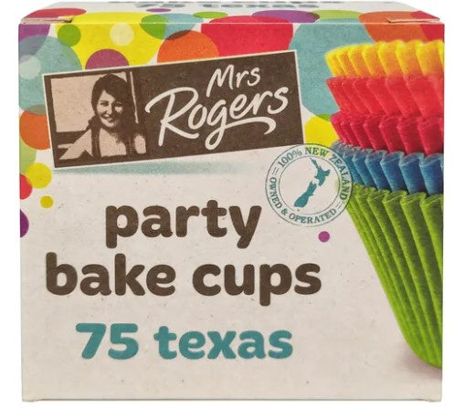 Mrs Rogers Texas Party Bake Cups 75pk