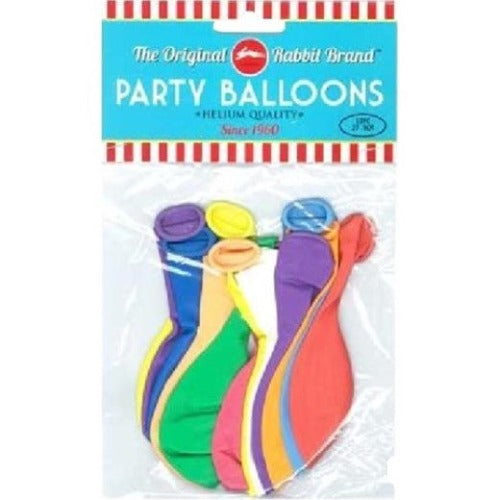 Balloons 27.5cm Asstd Colours 12pk