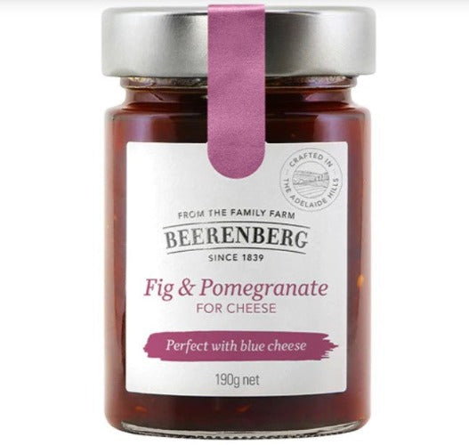 Beerenberg Fig & Pomegranate for Cheese 190g