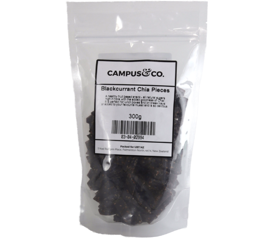 C&C Blackcurrant Chia Pieces 300g