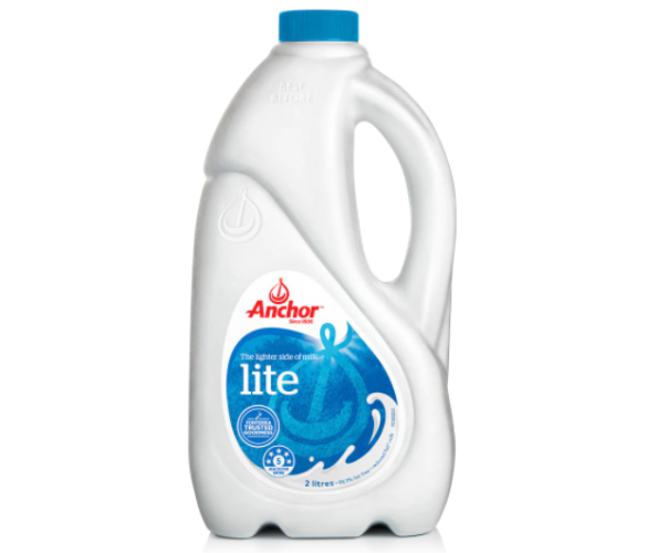 Anchor Lite Milk 2L