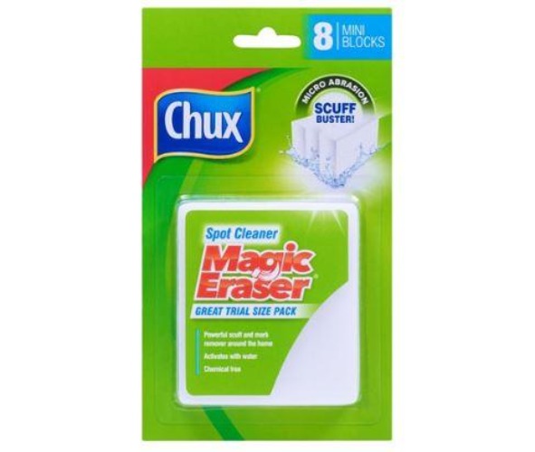 Chux Magic Eraser Spot Cleaner Mini Blocks 8pk