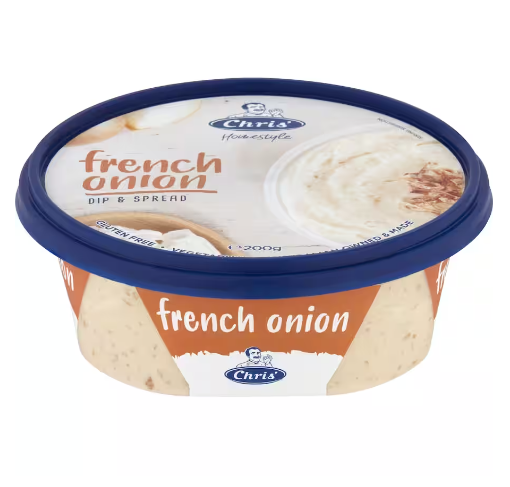 Chris French Onion Dip & Spread 200g