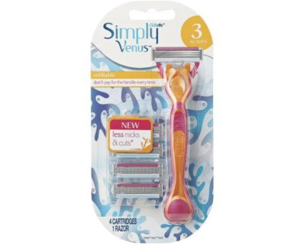 Gillette Venus Simply Razor Hybrid 4Up