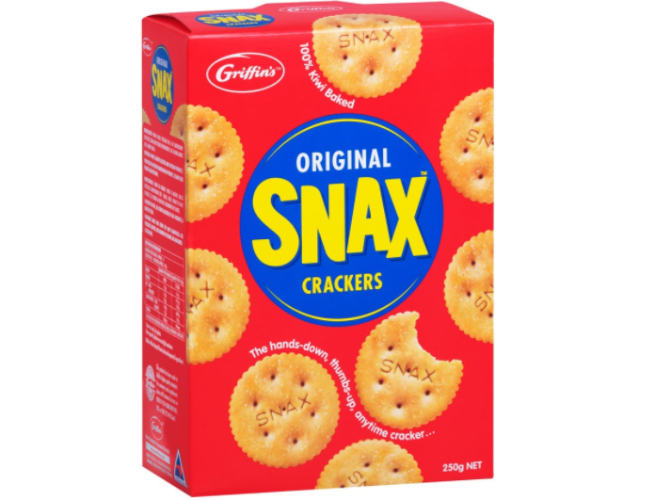 Griffins Original Snax Crackers 250g