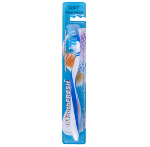 Mouthfresh Adult Soft Flexi Head Toothbrush 1pk