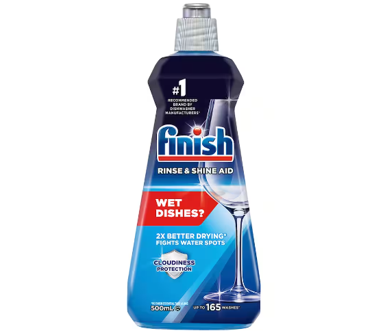 Finish Rinse Aid Regular Dry & Shine 500ml