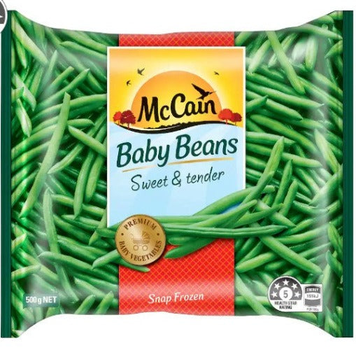 McCain Frozen Baby Beans 500g