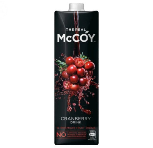 McCoy Premium Cranberry Fruit Drink 1L