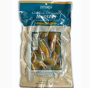 Omega Greenshell Mussels 1kg