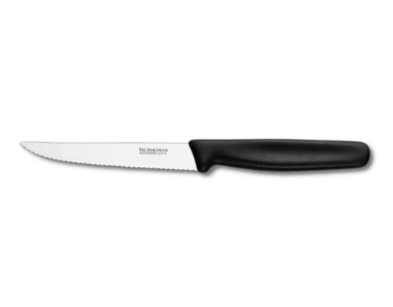 Victorinox Serrated Black Vegetable Knife 10cm