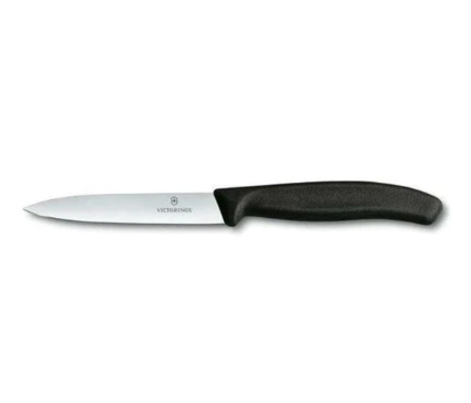 Victorinox Straight Black Vegetable Knife 10cm