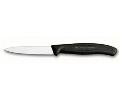 Victorinox Straight Black Paring Knife 8cm