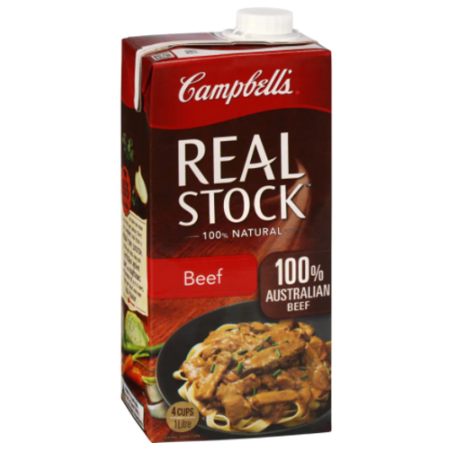 Campbells Real Stock Beef 1L