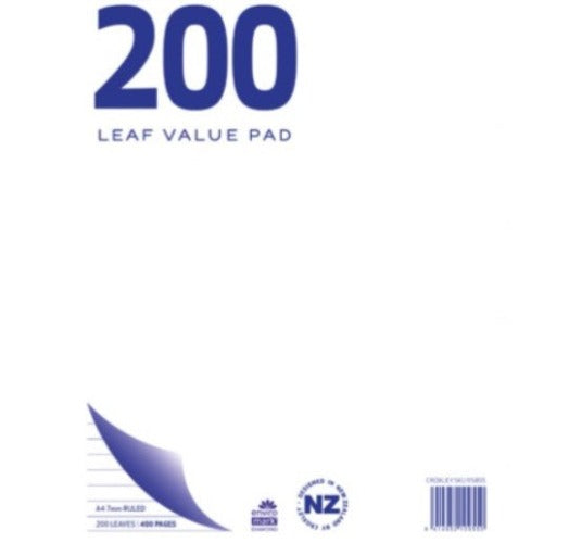 Warwick Ruled 200 Leaf Refill Pad