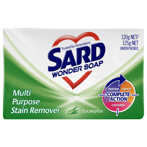 Sard Wonder Soap Multi Purpose Stain Remover Eucalyptus 125g