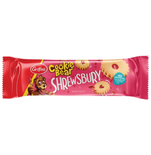 Griffins Cookie Bear Shrewsbury Biscuits 195g