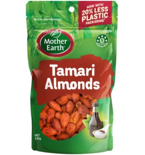 Mother Earth Nutty Sensations Tamari Almonds 140g