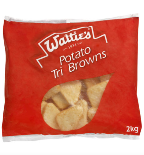 Watties Potato Tri Browns 2kg