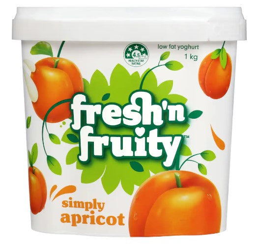 Fresh n Fruity Simply Apricot Yoghurt 1kg